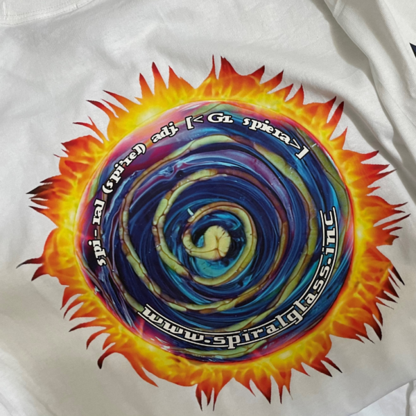 Spiral Glass Burst T-Shirt - Image 2